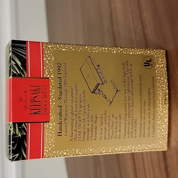 Hallmark Keepsake Ornament Shuttlecraft Galileo Enterprise Magic Voice & Light - Picture 8 of 13